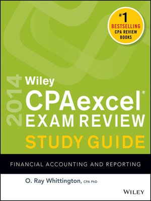 cover image of Wiley CPAexcel Exam Review 2014 Study Guide, Financial Accounting and Reporting